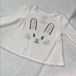 ‼️6 For $20‼️Jumping Bean Jersey bunny top  12M